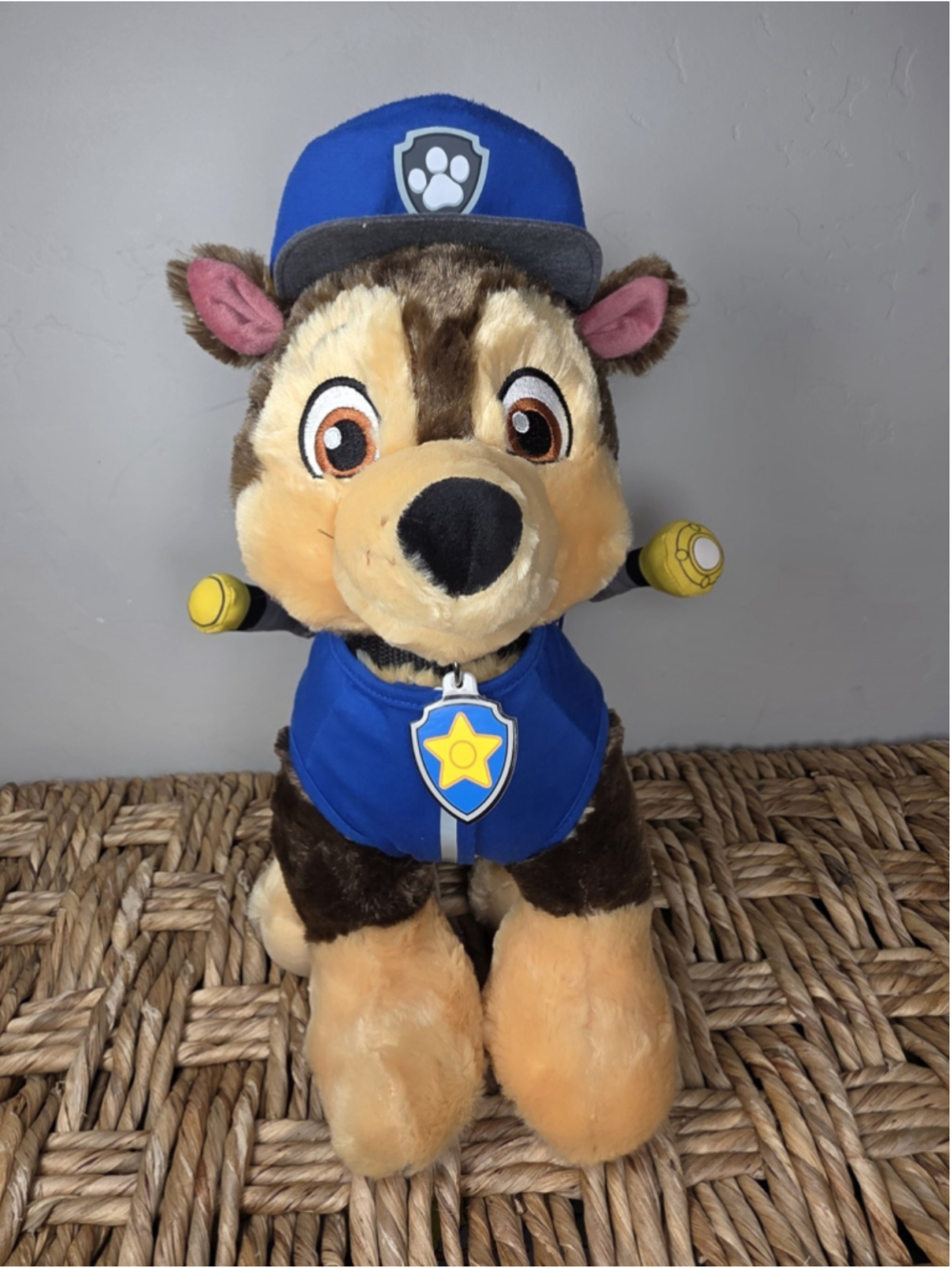 Build A Bear PAW Patrol Chase Plush Nickelodeon Pup Pack Police Outfit BABW